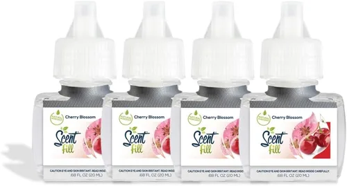 Vista 20 de Scent Fill Ambientador enchufable de sidra de manzana, 4 recambios de aceite perfumado