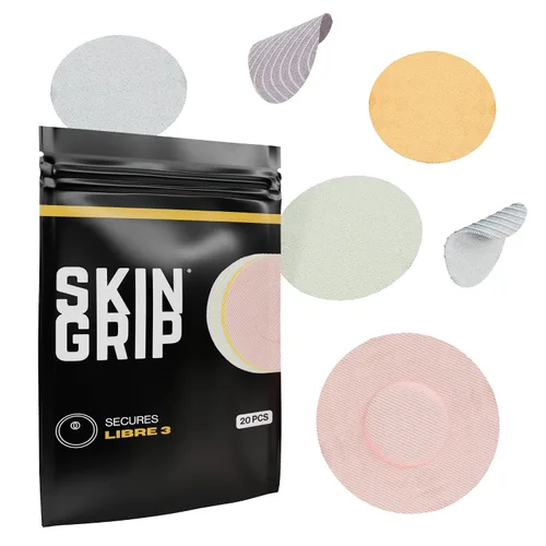Vista 11 de Skin Grip Freestyle Libre 3 & Instinct - Parches adhesivos impermeables y resistentes al sudor para 10-15 días (no para Libre2), cubierta