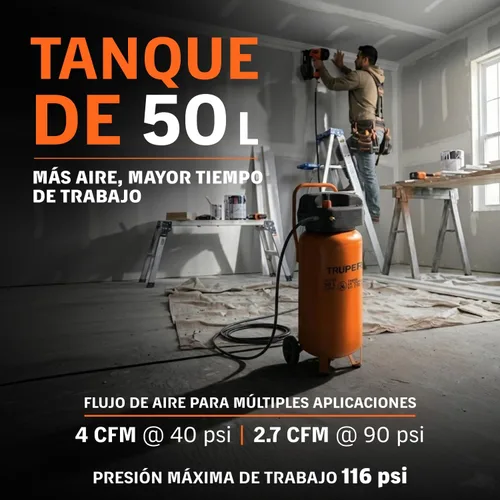 Vista 3 de Aceite de compresor de aire libre, 50 L