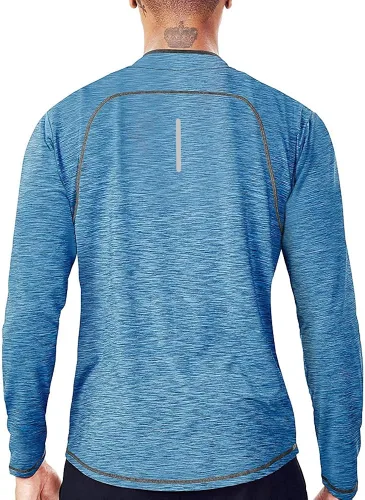 Vista 2 de Sudadera ligera con cremallera de 14 para hombre