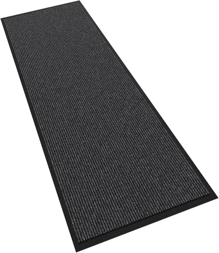 Vista 32 de Tapete para puerta delantera, 48 x 24 pulgadas, resistente para interiores y exteriores, tapete de bienvenida antideslizante para entrada, parte