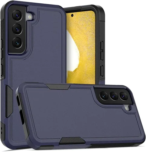 Vista 94 de Funda WOGROO para Samsung Galaxy Z Fold 4 - Funda protectora para teléfono a prueba de golpes, duradera, negra