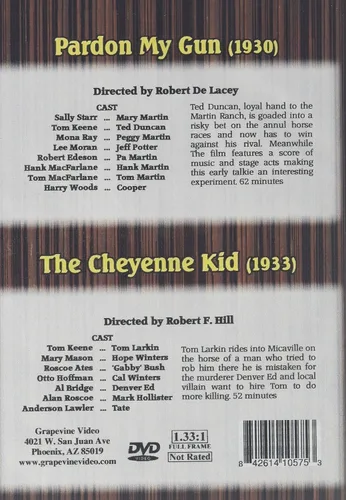 Vista 2 de Pardon My Gun The Cheyenne Kid (Double Feature)