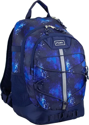 Vista 8 de FUEL Mochila de senderismo para mujeres y hombres, Terra Sport, viajes, universidad, gimnasio, trabajo con funda para laptop, Bungee, 18 pulgadas