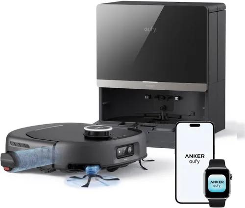 Vista 11 de eufy Omni S2 Robot Aspirador y Trapeador Combo, 30,000 Pa, 99,99%