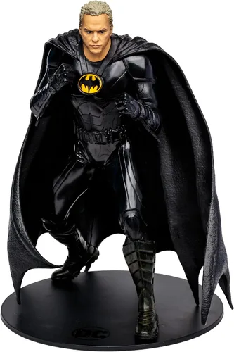 Vista 3 de McFarlane Toys - DC Multiverse Batman Multiverse Unmasked (The Flash Movie) Gold Label 12in Estatua