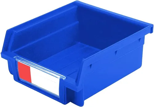 Vista 3 de Juego de contenedores de almacenamiento resistentes y panel de acero para colgar, panel laminado de acero para montar en banco, 15 contenedores