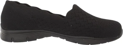 Vista 6 de Skechers Women's Seager-Stat-Scalloped Collar, Engineered Skech-Knit Slip-on-Classic Fit Loafer