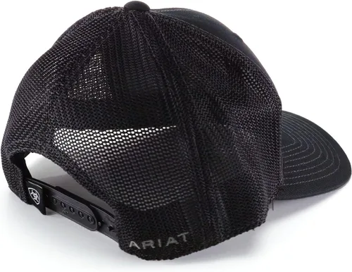 Vista 4 de ARIAT Gorra de malla Flexfit 110 para hombre, gorra clásica ajustable para comodidad durante todo el día
