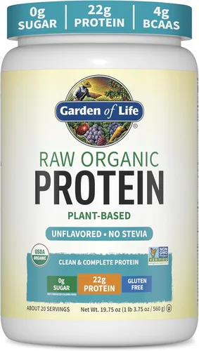 Vista 11 de Polvo de proteína vegana orgánico con vitaminas y probióticos; batido de proteínas puro, sin azúcar, chocolate, bandeja de 10 porciones