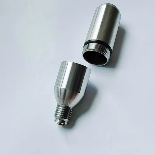 Vista 6 de Cartuchos de CO2 recargables para soda/paintball (paquete de 1), 0.28 oz, cápsulas recargables con rosca UNF 3/8-24