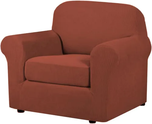 Vista 132 de H.VERSAILTEX Fundas de Sofá Elásticas para Cojines Fundas de Sofá para Muebles de Sala Fundas Protectoras
