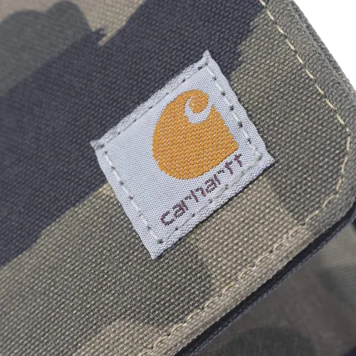 Vista 2 de Carhartt Mens Trifold Durable Wallets Available in Leather and Canvas Styles
