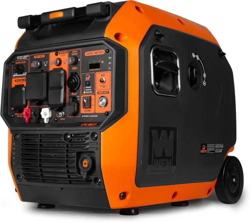 Vista 11 de WEN Generador inversor portátil súper silencioso de 3800 vatios listo para RV con apagado de combustible y arranque eléctrico (56380i)