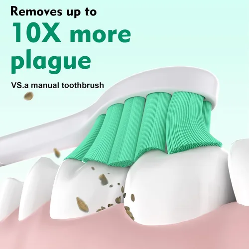 Vista 4 de Cabezales de cepillo de dientes de repuesto para Philips Sonicare E Series Essence Elite Xtreme Advance CleanCare All Screw On Cepillo de dientes