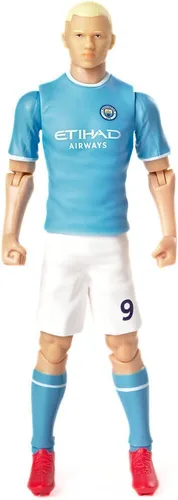 Vista 2 de Sockers Banbo Toys Manchester City F.C. Erling Haaland - Figura de acción de fútbol coleccionable de 8 pulgadas