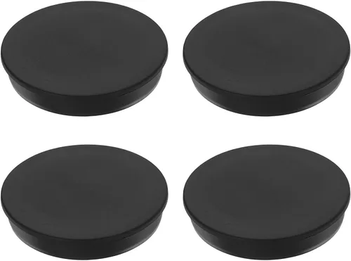 Vista 28 de MECCANIXITY - Tapones de silicona en forma de T (26mm, 1 pulgada de diámetro), color negro