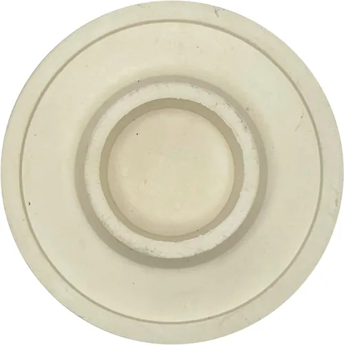Vista 3 de Rocky Mountain Goods Tapón de goma para tina o fregadero para drenajes de 1 1/2 a 2 pulgadas, anillo dividido para una fácil extracción, goma blanca
