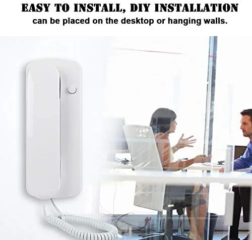 Vista 6 de Intercomunicadores para el hogar, intercomunicadores Distancia de trabajo 656.2 ft Comunicación clara fuerte conveniente para oficinas, hoteles