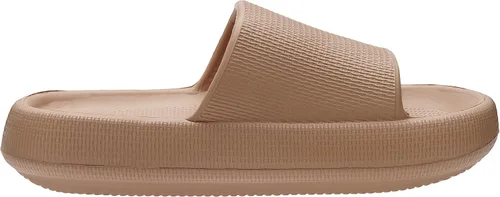 Vista 3 de WHITIN Pantuflas acolchadas para mujer antideslizantes Sandalias de baño acolchadas con suela gruesa Sandalias de baño de secado rápido