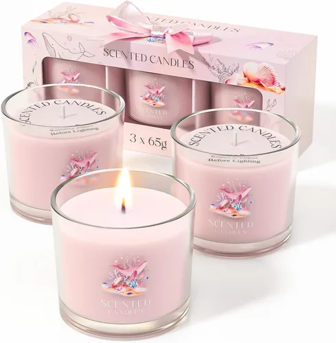 Vista 18 de CHILLFLAME Velas perfumadas de regalo para mujer, juego de regalo de velas para ella, 6 velas votivas perfumadas, regalos de cumpleaños