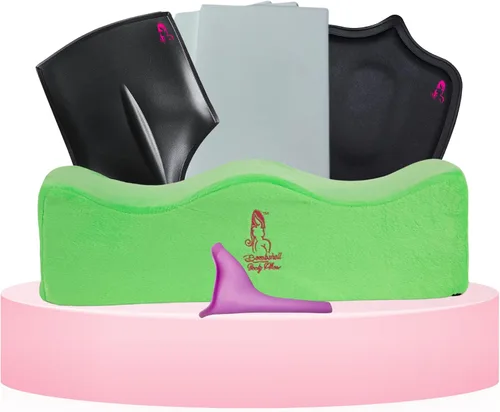 Vista 16 de Almohada BBL Después de la Cirugía, Almohada de Glúteos Cojín para el Trasero con Tablero Abdominal Postoperatorio, Espumas de Lipo Después