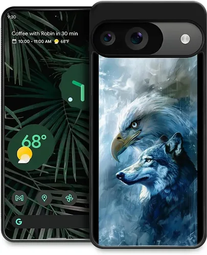 Vista 308 de Compatible con Google Pixel 4A 5G Mobile Case Creative Acrylic Panel trasero Silicona Protección Grip especialmente diseñado para Google Pixel 4A 5G