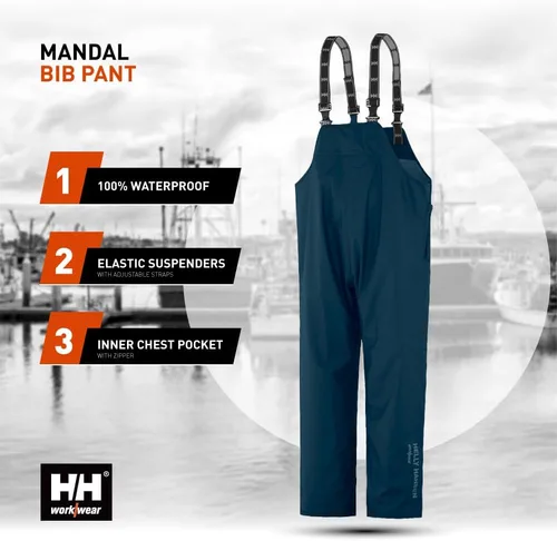 Vista 14 de Ropa de trabajo de Helly Hansen para hombre, mameluco para pescar y para la lluvia