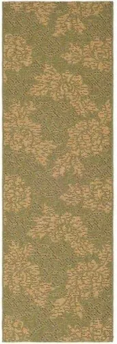 Vista 10 de SAFAVIEH Courtyard Collection CY6957 - Alfombra de pasillo de 2 pies 3 pulgadas x 6 pies 7 pulgadas, color ladrillo natural para interiores