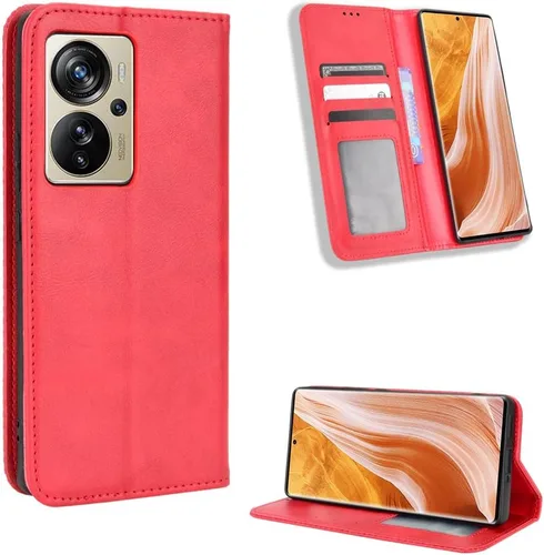 Vista 36 de Funda para BLU Bold N2, funda de piel sintética para BLU Bold N2, funda para BLU Bold N2 5G N0050UU Funda de piel sintética negra Negro