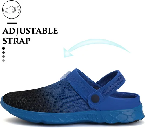 Vista 3 de SAGUARO - Zapatos de jardín de secado rápido para hombre y mujer, zuecos ligeros de jardinería, sandalias de agua para deportes. uso en exteriores