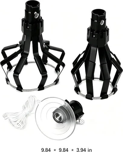 Vista 2 de Professional Light Bulb Changer Kit-3 Piece Set-Extension Pole