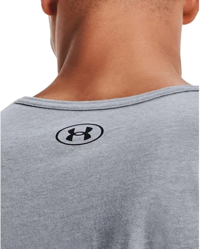 Vista 4 de Under Armour Camiseta deportiva sin mangas con logotipo para hombre