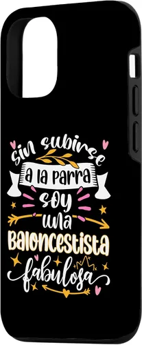 Vista 2 de iPhone 14 Una Baloncestista Fabulosa Divertido Mujer Baloncesto Case
