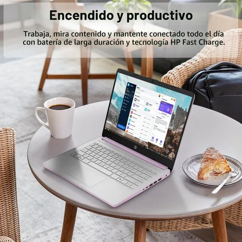 Vista 4 de HP OmniBook 3 16 pulgadas 2K nuevo modelo portátil con Microsoft 365, Qualcomm 8-Core CPU para Copilot+, 16 GB de RAM, 512 GB SSD, teclado Negro