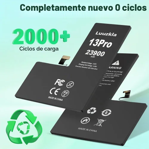 Vista 5 de Batería de 23900 mAh (nueva actualización 2025) compatible con iPhone 13 Pro, batería de gran capacidad compatible con iPhone 13 Pro, con kits