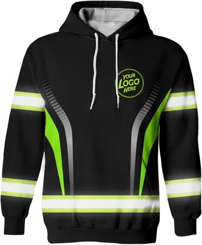 Vista 27 de Uniform Company - Polo reflectante de alta visibilidad para hombres y mujeres, polo de seguridad, ropa de trabajo para trabajadores