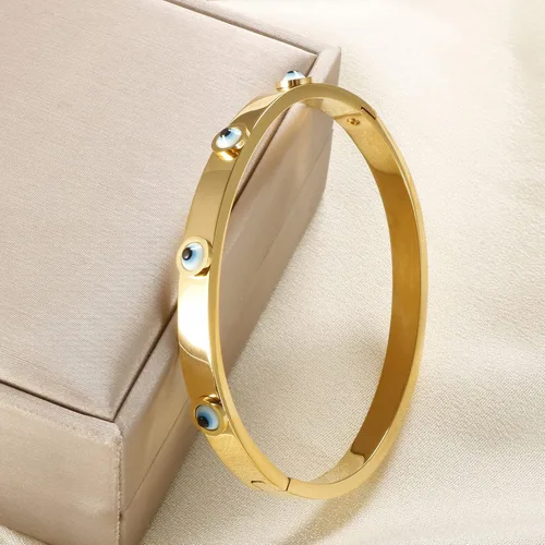 Vista 4 de JINHUI Pulsera con dije de corazón para mujer, pulsera colgante de corazón con dije, pulsera de corazón de plata y oro rosa, pulsera de corazón