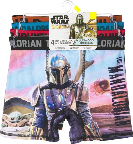 Vista 4 de Star Wars Baby Yoda Boys Underwear Multipacks