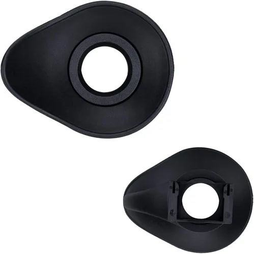Vista 2 de JJC Visor ocular ovalado para Nikon D7500 D7200 D7100 D7000 D5600 D5500 D5300 D3500 D3400 D780 D750 D610 D90 D80 y Mor. E, 360° Diseño giratorio que