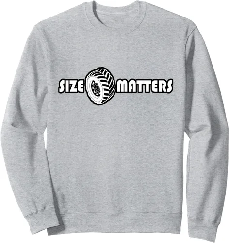 Vista 3 de Size Matters Shirt Tire Car Guy shirt Off Road Sweatshirt