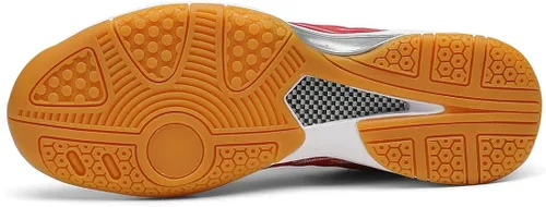 Vista 5 de VEACAM Tenis para hombre, tenis de bádminton para hombre, transpirables, con cordones, para pickleball y voleibol, zapatos deportivos casuales