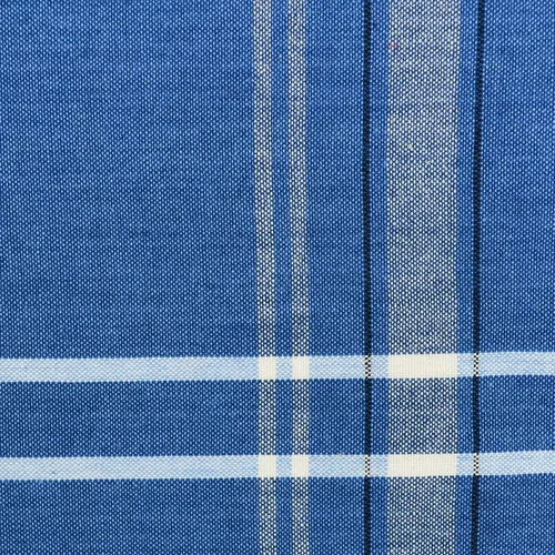 Vista 5 de DII - Servilletas para mesa estilo rústico, colección con rayas estilo francés, 20 x 20 pulgadas, color azul cambray, 6