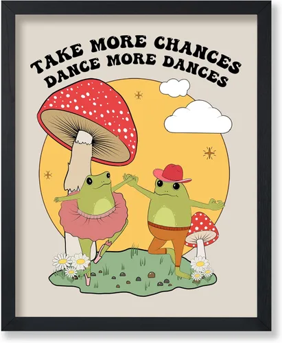 Vista 51 de Poster Master Dance More Dances Poster - Retro Dancing Cats Print - Groovy Cat Art - Preppy & Trendy Design - Positive Quotes Artwork - Dance Decor
