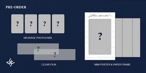 Vista 5 de YOUNG K LETTERS WITH NOTES 1st Full Album ALBUM Ver Ver. K-POP SEALED