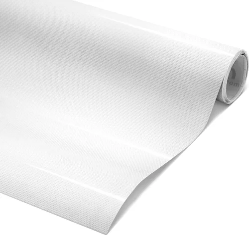 Vista 7 de VViViD Película de vinilo perforada blanca para ventana para evitar golpes de pájaros (12 x 54 pulgadas)