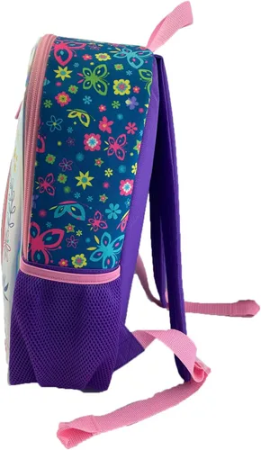 Vista 2 de Bioworld Encanto - Mochila grande de 16 pulgadas para laptop, Multi, Metas de hermanas
