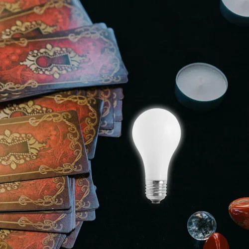 Vista 3 de STOBOK Accesorios de bombilla, bombilla de primer plano LED trucos de brillo bombilla de juguete ilusiones fiesta accesorios mágicos comedia de mago