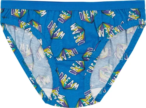 Vista 6 de Fruit of the Loom - Paquete múltiple de ropa interior de algodón tipo bikini para niñas
