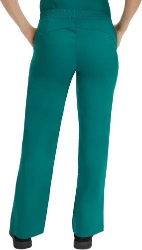 Vista 2 de Healing Hands Pantalón de hospital de etiqueta púrpura para mujeres modelo Taylor 9095 2 con cordón y 2 bolsillos